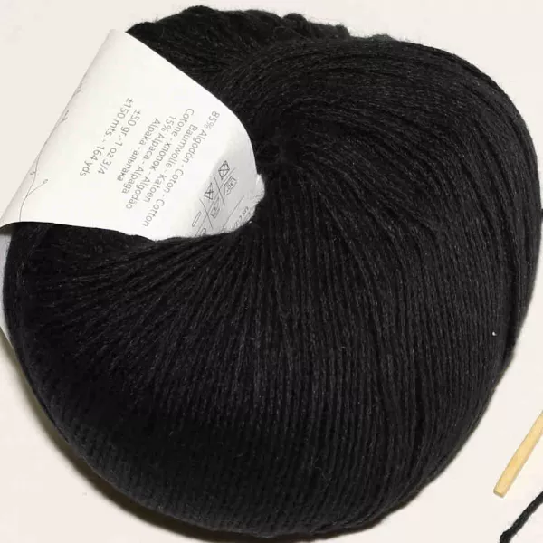 Cotton-Alpaca Schwarz