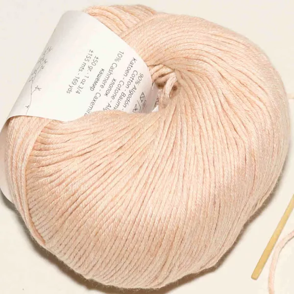 Cotton Cashmere Lachsorange