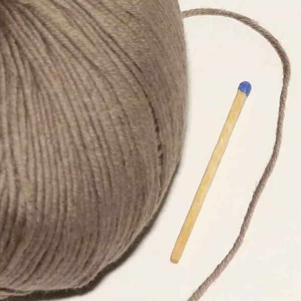 Cotton Cashmere Rehbraun