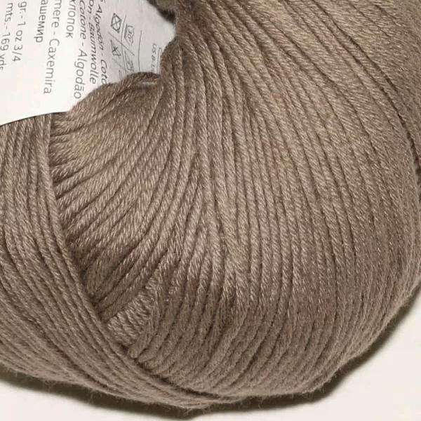 Cotton Cashmere Rehbraun