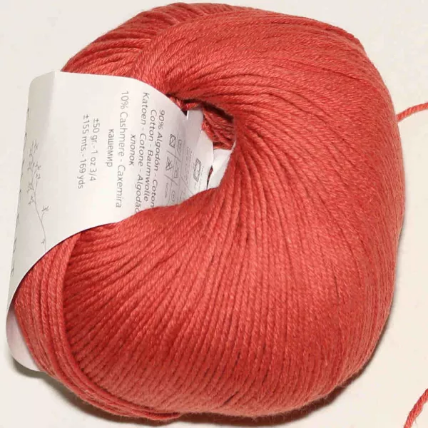 Cotton Cashmere Rostrot