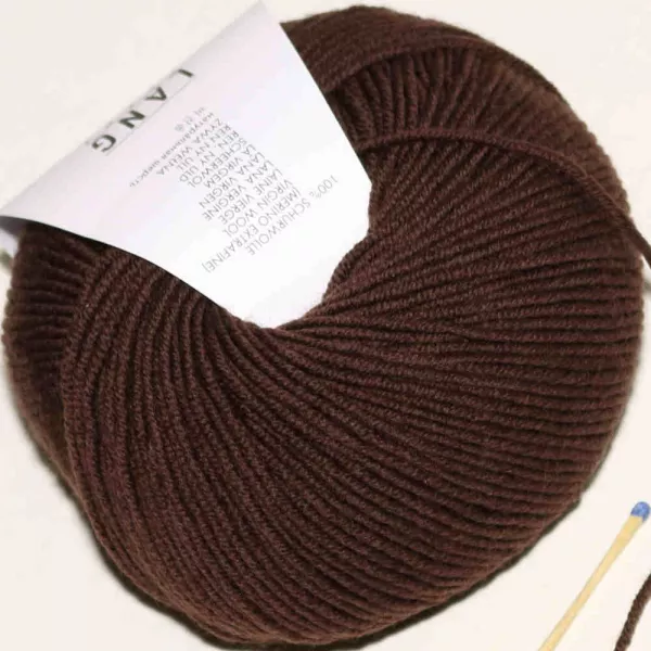 Dunkelbraun Merino 120