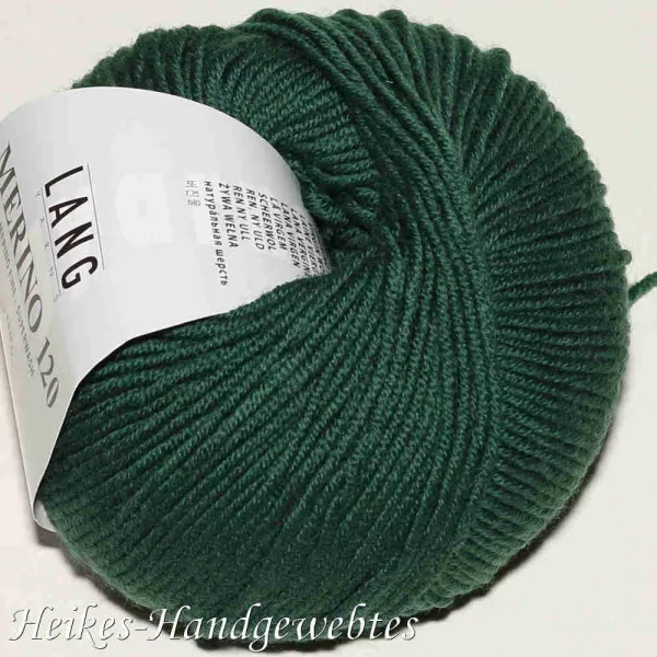 Dunkelgrün Merino 120