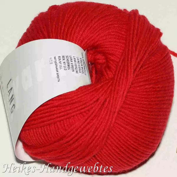 Feuerrot-Orange Merino 150