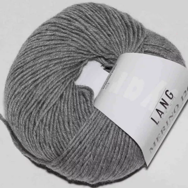 Grau Melange Merino 120