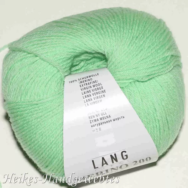 Hellgrün Merino 200 Bebe