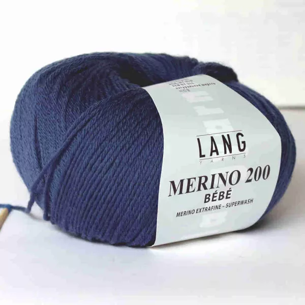 Jeans dunkel Merino 200 Bebe