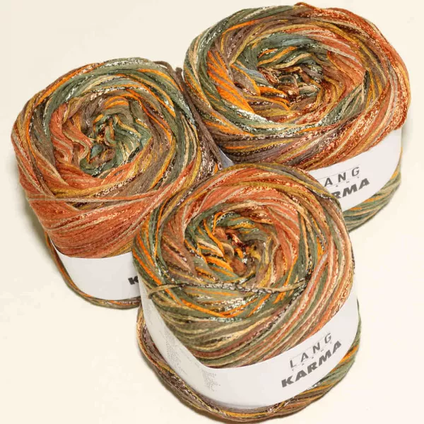 Karma Braun-Orange-Olive