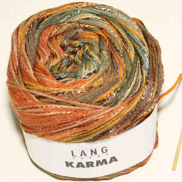 Karma Braun-Orange-Olive