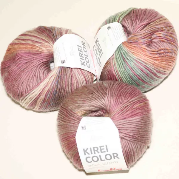 Kirei Color Beige-Rosé-Blau