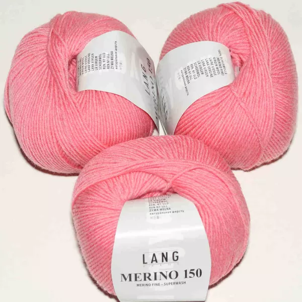 Koralle melange Merino 150