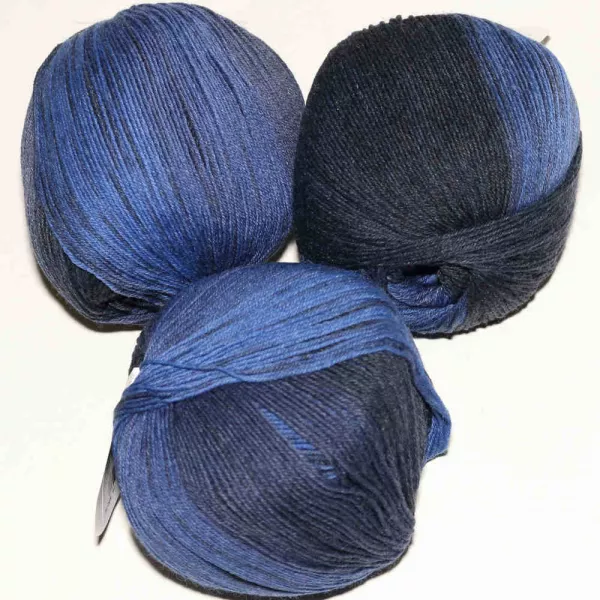 Lungauer Sockenwolle Cashmere 813/22 - Dunkelblau