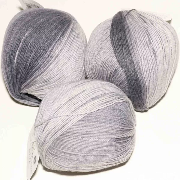 Lungauer Sockenwolle Cashmere 817/22 - Grau