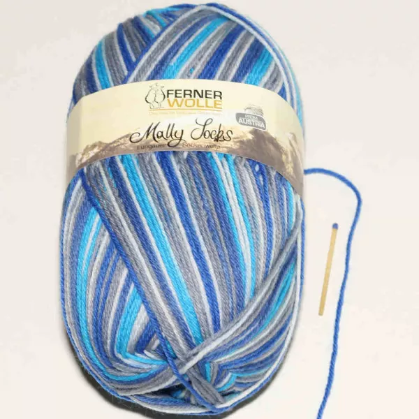 Mally Socks 375/20 Blau