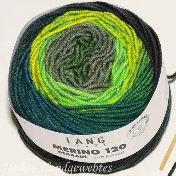 Merino 120 Dégradé Grün