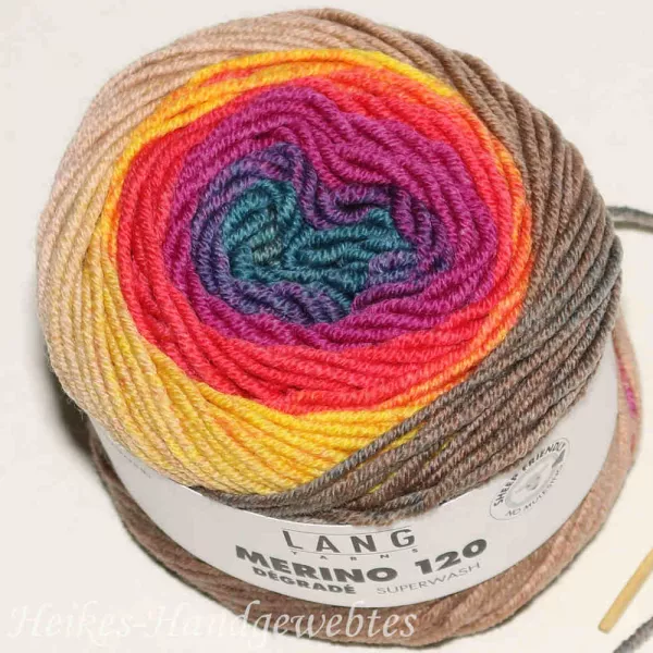 Merino 120 Dégradé Regenbogen