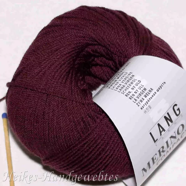 Merino 130 compact Bordeaux