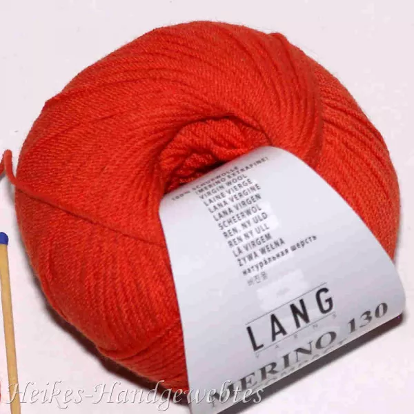 Merino 130 compact Rot-Orange