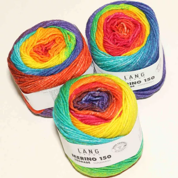 Merino 150 Dégradé Regenbogen