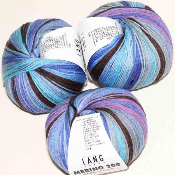 Merino 200 Bebe Color Blau