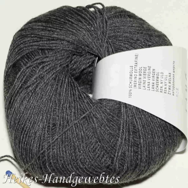 Merino 400 Lace Dunkelgrau melange