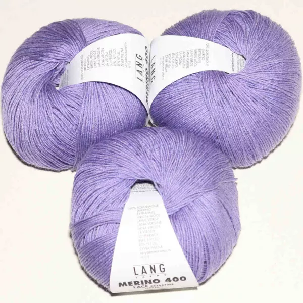 Merino 400 Lace Flieder melange