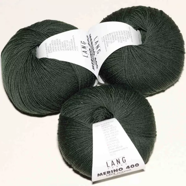 Merino 400 Lace Tannengrün