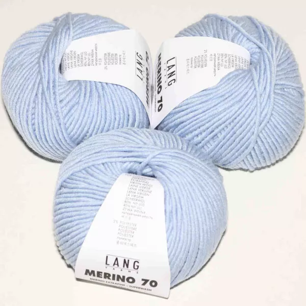 Merino 70 Ciel mélange