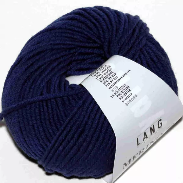 Merino 70 Jeansblau