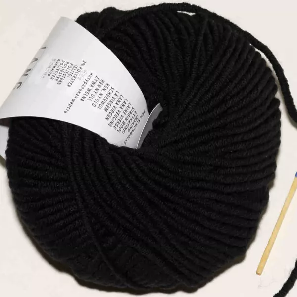 Merino 70 Schwarz