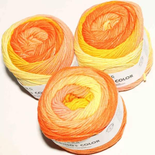 Merino+ Color Orange-Gelb-Apricot