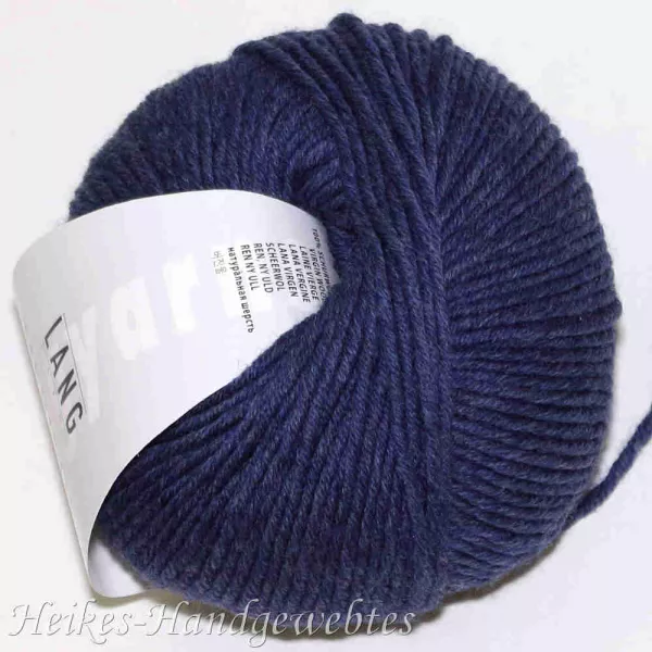 Merino+ Jeans dunkel melange