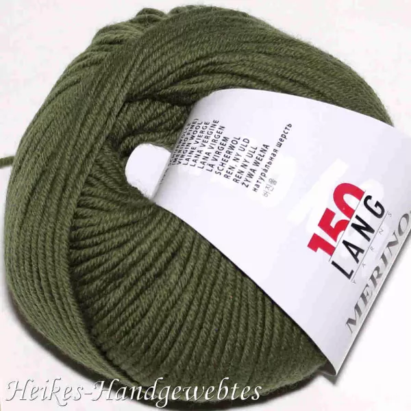 Merino+ Olive Mittel