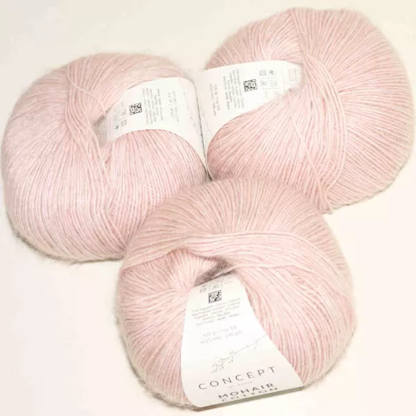 Mohair Cotton Mittelrosé