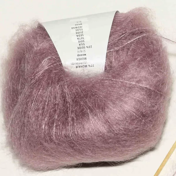 Mohair Luxe Altrosa