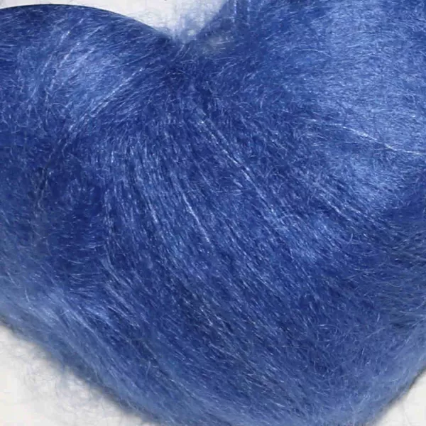 Mohair Luxe Blau