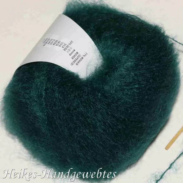 Mohair Luxe Dunkelgrün