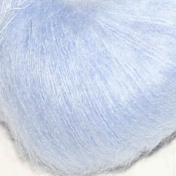 Mohair Luxe Eisblau