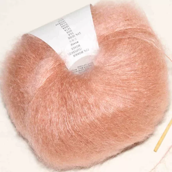 Mohair Luxe Flamingo