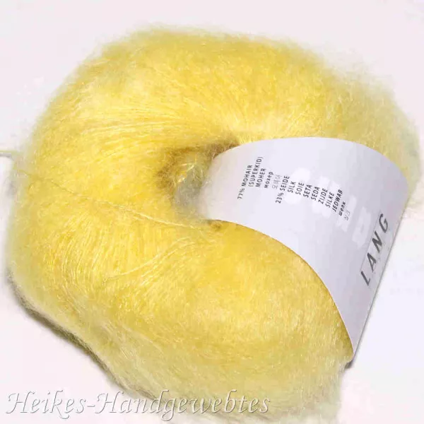 Mohair Luxe Gelb