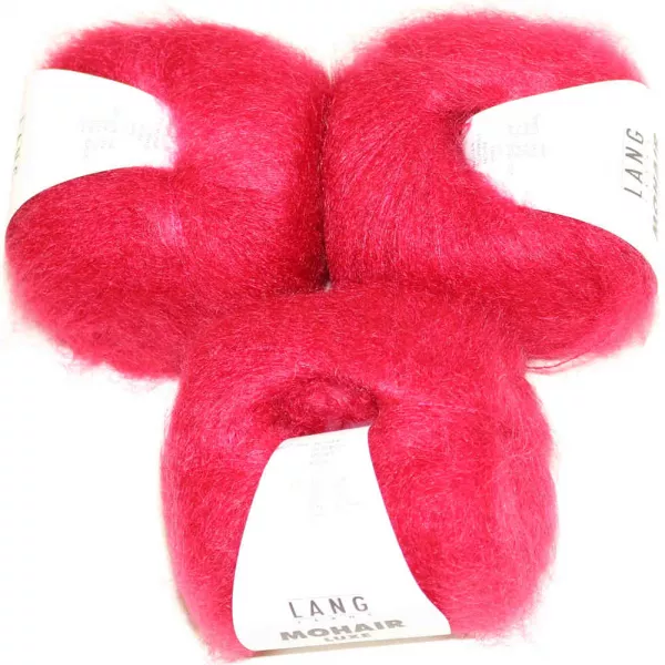 Mohair Luxe Geranie