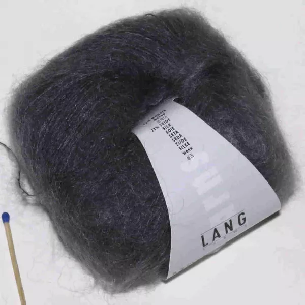 Mohair Luxe grau