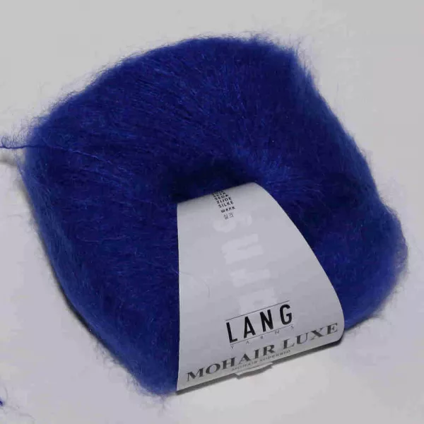 Mohair Luxe Kornblumenblau