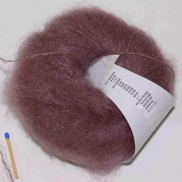 Mohair Luxe Lamé Altrose