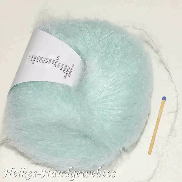 Mohair Luxe Mint hell