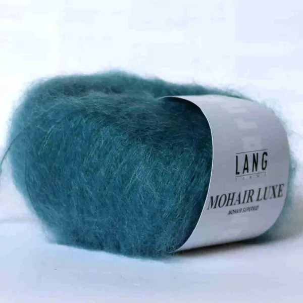 Mohair Luxe Petol