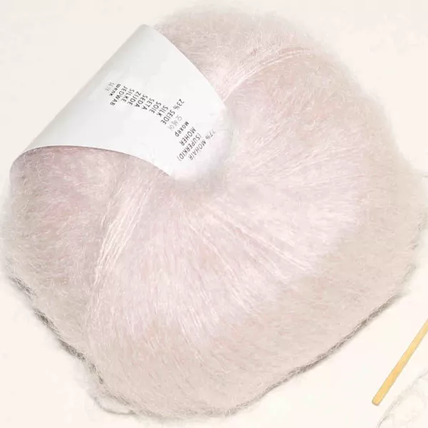 Mohair Luxe Rosé