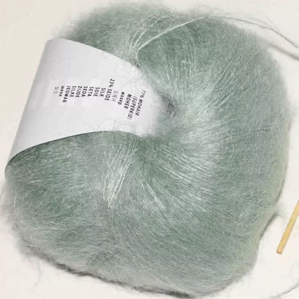 Mohair Luxe Salbei