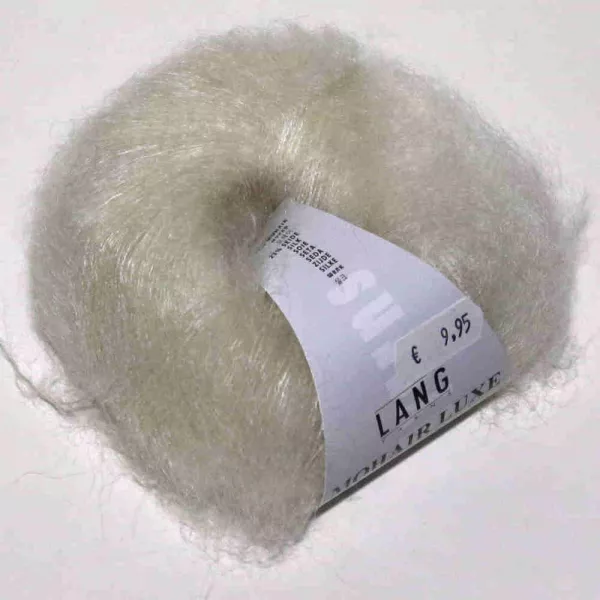 Mohair Luxe Wollweiß