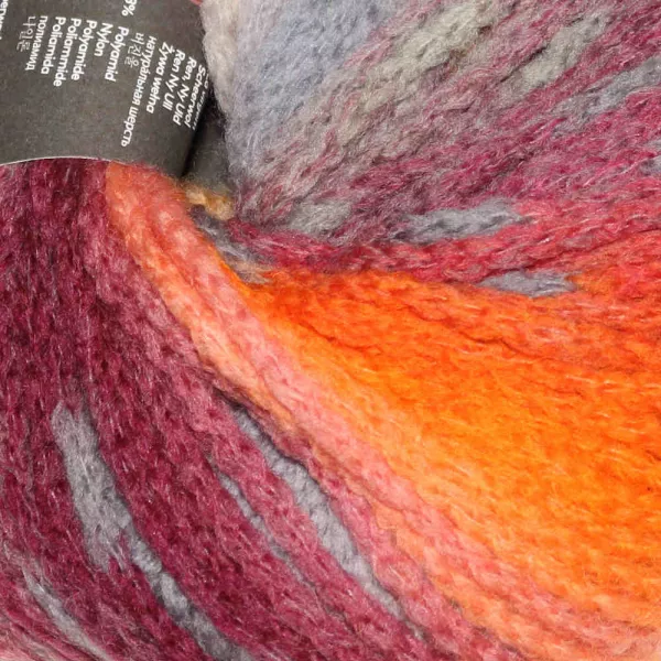 Mystery Orange-Grey-Bordeaux